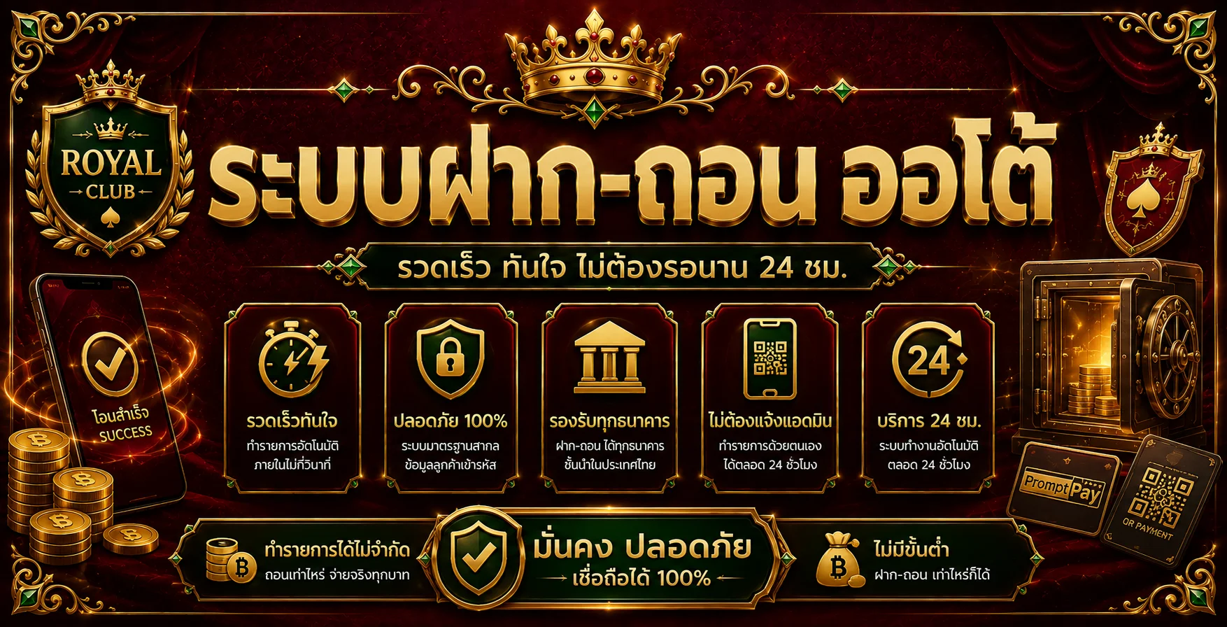 เกมสล็อตออนไลน์และคาสิโนสดยอดนิยมที่ M4JR ฝากถอนออโต้